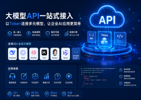 大模型API一站式接入：以Token连接多元模型，让企业AI应用更简单