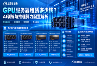 GPU服务器租赁多少钱？AI训练与推理算力配置解析
