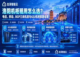洛阳机柜租用怎么选？三线机房与42U机柜部署指南