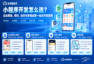 小程序开发怎么选？企业商城、预约、会员与多端运营一站式开发指南